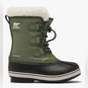 Sorel Unisex Youth Yoot Pac Nylon Boot Waterproof Boots Size 7